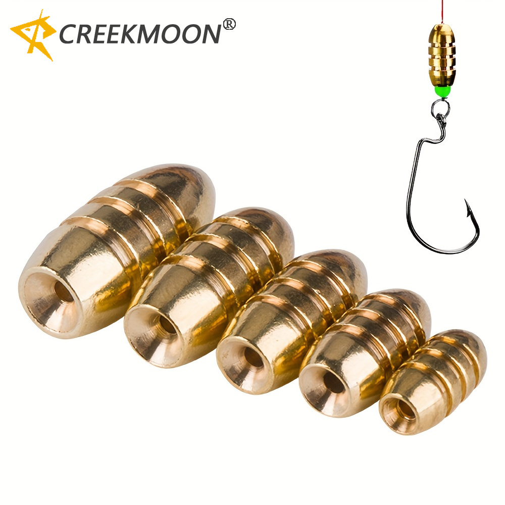 Fishing Equipment Lures - 20 adet Pirinç Bakır Balıkçılık Ağırlıkları