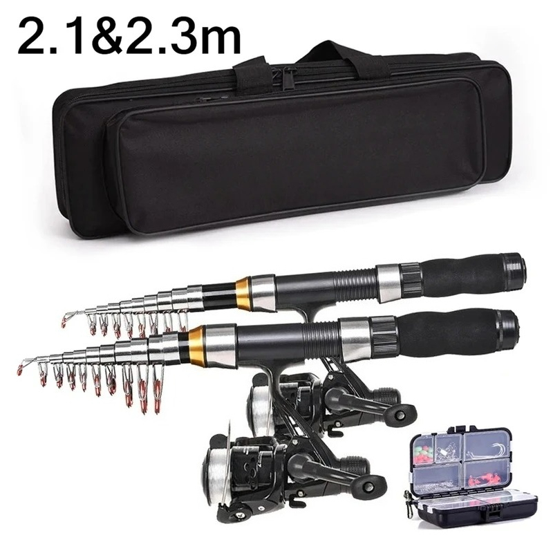 Fishing Equipment For Kids - BRAVMAK 2.1/2.3 m Teleskopik Olta Kamışı