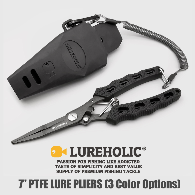Fishing Equipment Lures - Lureholic 7 ”PTFE kaplı cazibesi balıkçılık