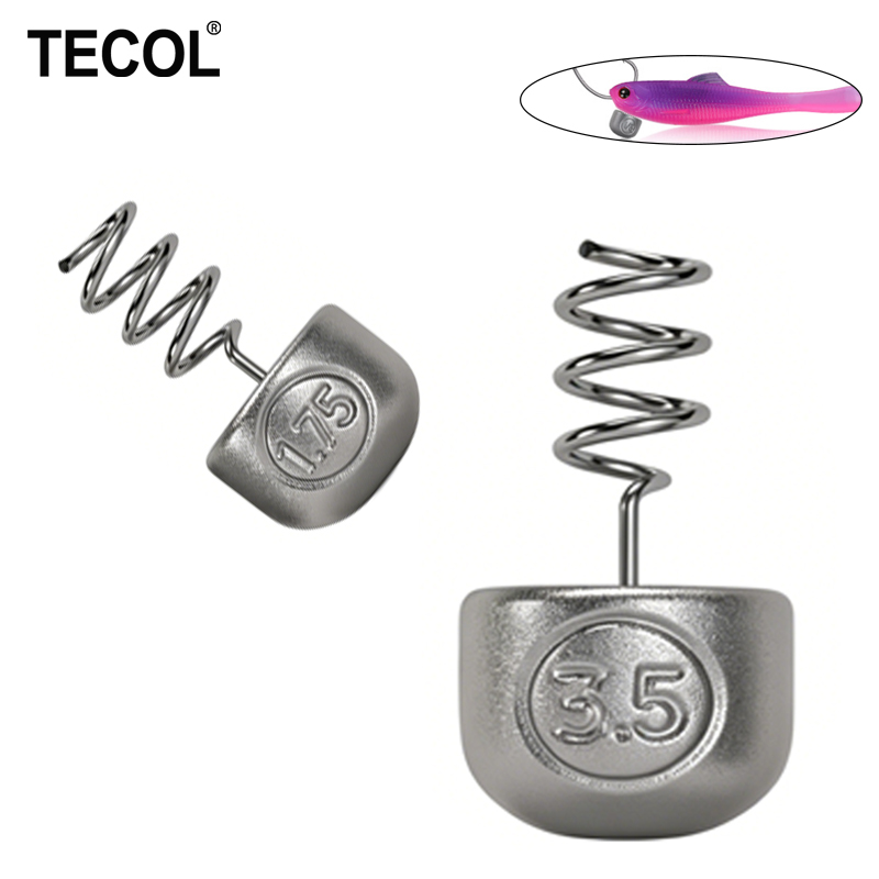 TECOL 1G 1.75G 2.7G 3.5G Spira - Fishing Equipment Lures incelemesi ve fiyatı