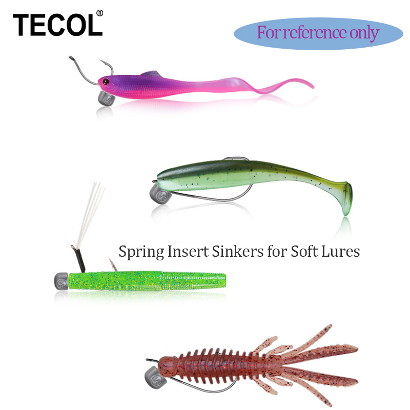 TECOL 1G 1.75G 2.7G 3.5G Spira - Fishing Equipment Lures incelemesi ve fiyatı