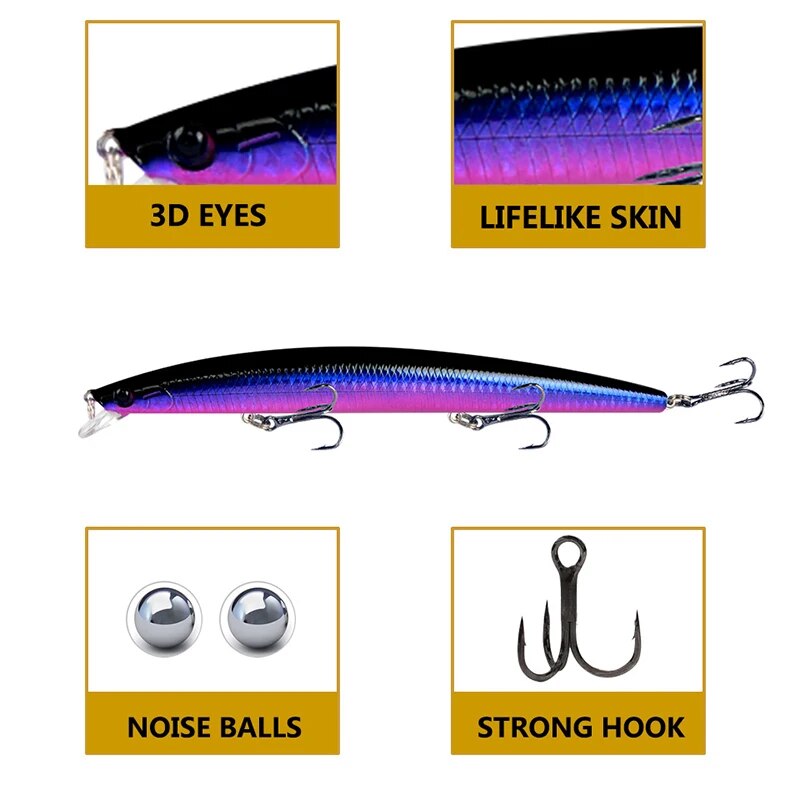 Minnow Balıkçılık Cazibesi Laz - Fishing Equipment Lures incelemesi ve fiyatı