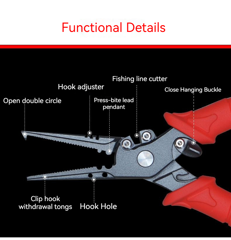 Yüksek hassasiyetli Luya pense - Fishing Equipment Warehouse incelemesi ve fiyatı
