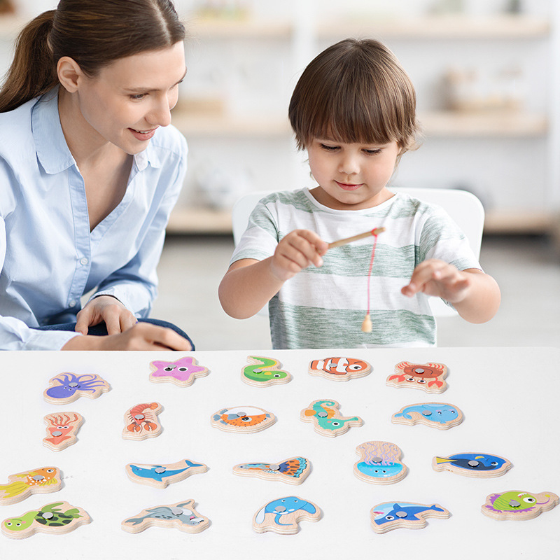 Ahşap Manyetik Balıkçılık Oyun - Fishing Equipment For Kids incelemesi ve fiyatı