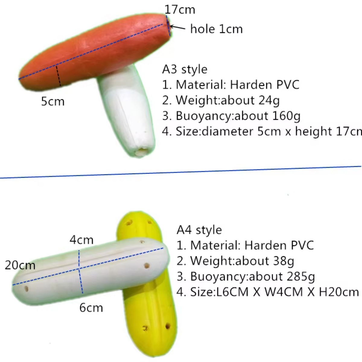 Sert PVC köpük yüzen top su ür - Fishing Equipment And Tools incelemesi ve fiyatı