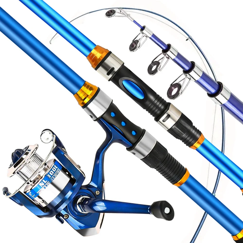 2.1-3.6M Teleskopik Cam Elyaf  - Fishing Equipment For Kids incelemesi ve fiyatı