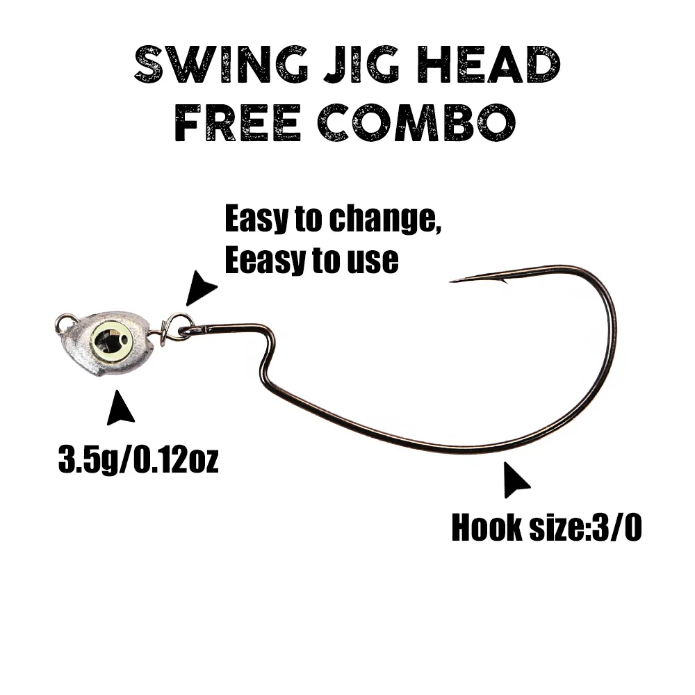 B&U Swing Jig Head Cheburashka - Fishing Equipment Lures incelemesi ve fiyatı